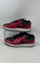 Load image into Gallery viewer, Nike Boys Air Jordan 1 Low 553560-605 Red Lace-Up Sneaker Shoes Size 5.5Y