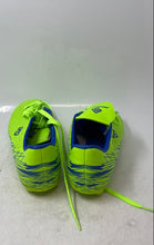 Load image into Gallery viewer, Dream Pairs Mens Neon Green Blue Slip-On Athletic Soccer Cleats Size 9.5