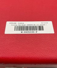 Load image into Gallery viewer, Crosley CR8005D-RE Red Portable Turntable Record Player w/ Case Not Tested