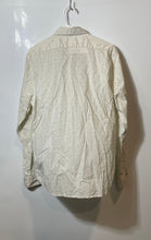 Load image into Gallery viewer, Banana Republic Mens Beige Printed Cotton Slim Fit Untucked Button-Up Shirt Sz M