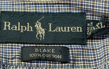 Load image into Gallery viewer, Ralph Lauren Mens Blake Multicolor Plaid Cotton Collared Button-Up Shirt Sz XXL