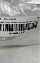 Load image into Gallery viewer, Michael Kors Womens Amber Beige Leather Bow Slip-On Loafer Shoes Size 6.5M