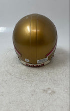 Load image into Gallery viewer, Riddell Gold Florida State Seminoles Facemask Mini Football Helmet