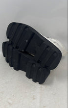 Load image into Gallery viewer, Forever 21 Womens White Black Lace-Up Platform Combat Boots Size 7