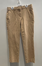Load image into Gallery viewer, Ann Taylor Womens Brown Regular Fit Flat Front Straight Leg Chino Pants Size 2P