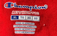 Load image into Gallery viewer, Champion Authentic Mens Red Short Sleeve Crew Neck Pullover T-Shirt Size XL