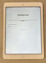 Load image into Gallery viewer, Apple iPad Air Model A1475 Silver 9.7 Inch Screen Tablet Powers On For Parts