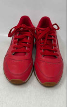 Load image into Gallery viewer, Reebok Mens Classic Leather GY3601 Red Lace-Up Low Top Sneakers Shoes Size 6