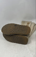 Load image into Gallery viewer, UGG Womens Classic Cardy Beige Round Toe Knit Winter Bootie Size 7