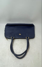 Load image into Gallery viewer, Laci Baruffi Womens Blue Studded Double Handle Satchel Purse