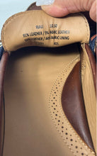 Load image into Gallery viewer, Polo Ralph Lauren Mens Riali Brown Leather Slip-On Loafer Shoes Size 10.5D