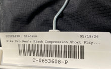 Load image into Gallery viewer, Nike Pro Mens Black Elastic Waist Pull-On Player 33 Compression Shorts Size L