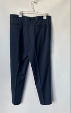 Load image into Gallery viewer, Joseph Abboud Mens Blue Flat Front Pockets Regular Fit Straight Leg Dress Pants