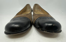 Load image into Gallery viewer, Authentic Salvatore Ferragamo Womens Brown Black Block Pump Heels Size 6 4A