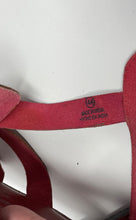 Load image into Gallery viewer, Aldo Mens Dark Red Leather Adjustable Strap Open Toe Fisherman Sandals Size 44