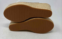 Load image into Gallery viewer, Kenneth Cole Womens Olivia Light Brown Wedge Heel Espadrille Sandals Size 7.5