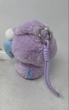 Load image into Gallery viewer, Miniso Disney Blue And Purple Plush Stitch Character Figure Keychain Collectible