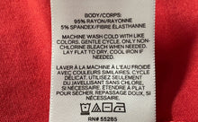 Load image into Gallery viewer, Express Womens Red Sleeveless Mock Neck Pullover Blouse Top Size Small