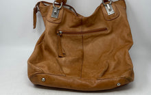 Load image into Gallery viewer, Unbranded Womens Brown Genuine Leather Inner Pockets Lined Tote Handbag No Strap