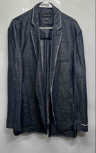Load image into Gallery viewer, INC International Concepts Mens Blue Long Sleeve Open Front Blazer Size XXL