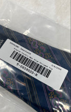 Load image into Gallery viewer, Pierre Cardin Mens Blue Striped Paisley Print Silk Adjustable Designer Tie