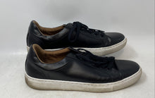 Load image into Gallery viewer, Banana Republic Mens 662548 Black Faux Leather Lace-Up Sneakers Shoes Size 10.5