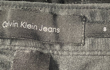 Load image into Gallery viewer, Calvin Klein Jeans Womens Black Stretch Pockets Skinny Leg Jeans Size 8