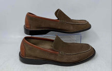 Load image into Gallery viewer, Cole Haan Mens Brown Suede Slip-On Round Toe Loafer Shoes Size 8M