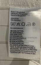 Load image into Gallery viewer, Divided By H&M Womens White Brown Striped Long Sleeve Button-Up Shirt Size XXS
