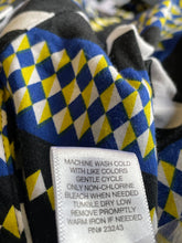 Load image into Gallery viewer, 7th Avenue New York & Company Womens Blue Black Multicolor Shirt Size M