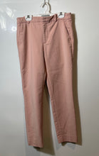 Load image into Gallery viewer, Zara Basic Womens Pink Flat Front Slash Pocket Straight Leg Ankle Pants Size 4