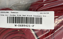 Load image into Gallery viewer, Nike Kids Air Jordan 1 Mid DQ8423-106 Red Black Lace-Up Sneaker Shoes Size 6Y