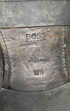 Load image into Gallery viewer, Hugo Boss Mens Gray Round Toe Slip-On Flat Loafer Shoes Size 10.5