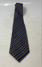 Load image into Gallery viewer, Renato Balestra Mens Blue Silk Striped Adjustable Pointed Tie