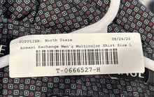 Load image into Gallery viewer, Armani Exchange Mens Multicolor Geometric Print Regular Fit Button-Up Shirt Sz L