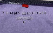 Load image into Gallery viewer, Tommy Hilfiger Mens Purple Cotton Short Sleeve Regular Fit Polo Shirt Size M