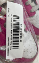 Load image into Gallery viewer, Nike Kids Dunk Low White Pink Low Top Lace-Up Sneaker Shoes Size 3Y