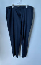Load image into Gallery viewer, Sean John Mens Blue Flat Front Slash Pockets Straight Leg Dress Pants Sz W42xL34