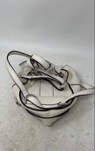 Load image into Gallery viewer, Michael Kors Womens White Leather Adjustable Strap Convertible Backpack