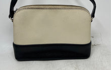Load image into Gallery viewer, Kate Spade New York Womens Hanna Black Beige Leather Zipper Crossbody Bag