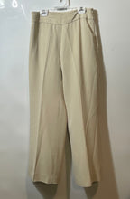Load image into Gallery viewer, Banana Republic Womens Beige Flat Front Camden Fit Side Zip Trouser Pants Size 8