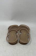 Load image into Gallery viewer, Vizzano Womens Beige Open Toe Flat Slip-On Slingback Sandals Size 8