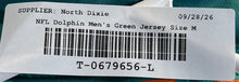 Load image into Gallery viewer, Nike Mens Green Miami Dolphins Tua Tagovailoa # 1 NFL Jersey Size Medium W/Tag