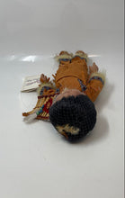Load image into Gallery viewer, Vintage Heirloom Native American Porcelain Doll In Traditional Outfit With Tag