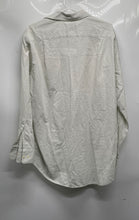 Load image into Gallery viewer, Hugo Boss Mens Off-White Cotton Printed Long Sleeve Dress Shirt Size 16.5