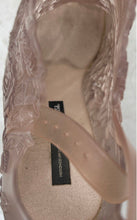 Load image into Gallery viewer, Melissa X Alexandre Herchcovitch Womens Cream Block Heel Ankle Bootie Size 9