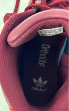 Load image into Gallery viewer, Adidas Mens Pro Model J Red Round Toe Lace-Up Sneakers Shoes Size 6.5