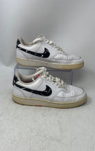 Load image into Gallery viewer, Nike Womens Court Vision Low DM8079-100 White Black Sneaker Shoes Size 8