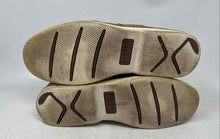 Load image into Gallery viewer, Sperry Mens Surveyor 2 Eye Beige Gray Leather Lace-Up Loafer Shoes Size 12