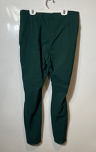 Load image into Gallery viewer, H&M Womens Dark Green Pull-On Front Slit Skinny-Leg Trouser Pants Size 12